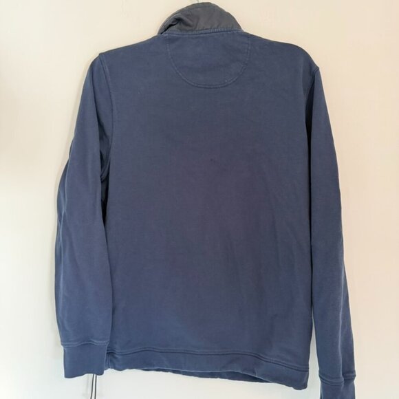 💙 Barbour Men’s Navy Quarter Zip Pullover (Size M) - Picture 7 of 8